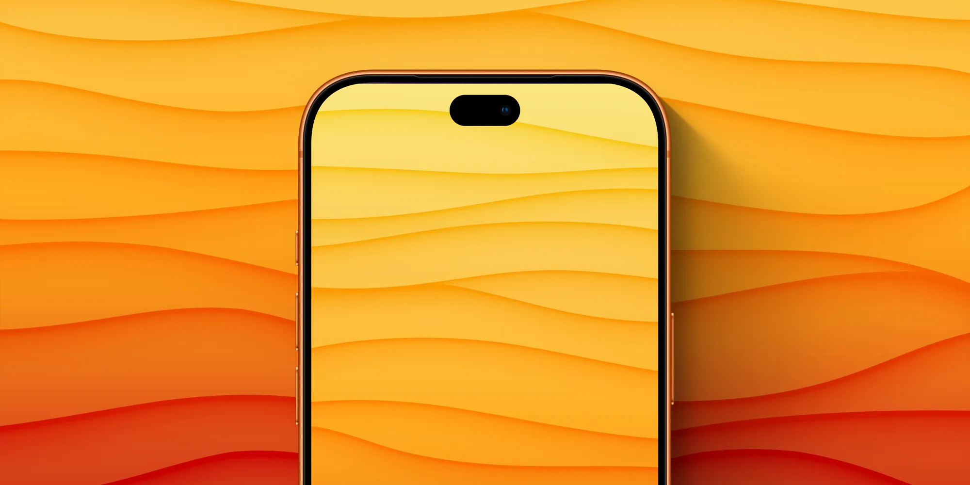 iPhone 18 Proの小型化したダイナミックアイランドのイメージ
