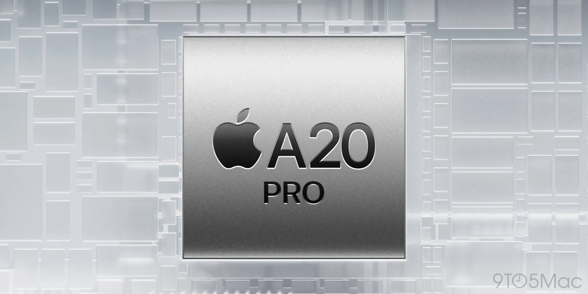2nmプロセスで製造されるとされる新チップA20 Proのイメージ