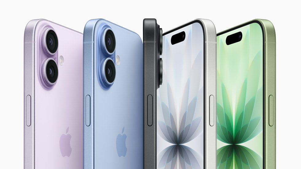 iPhone 17の5色カラーバリエーション