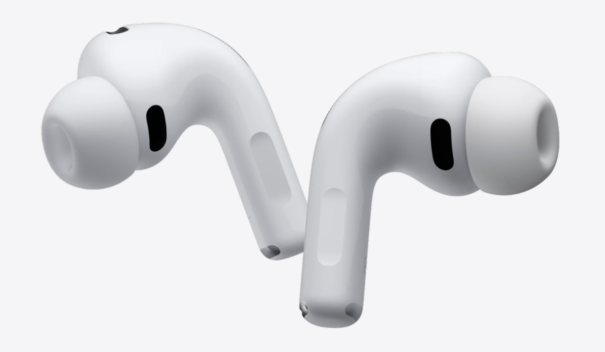 カメラ内蔵が噂される新型AirPodsのイメージ（AirPods Pro）