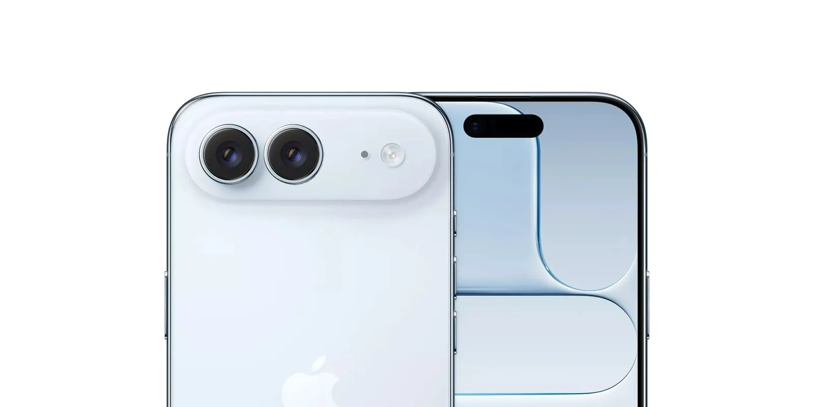 iPhone Air 2のデュアルカメラを予想したレンダリング画像